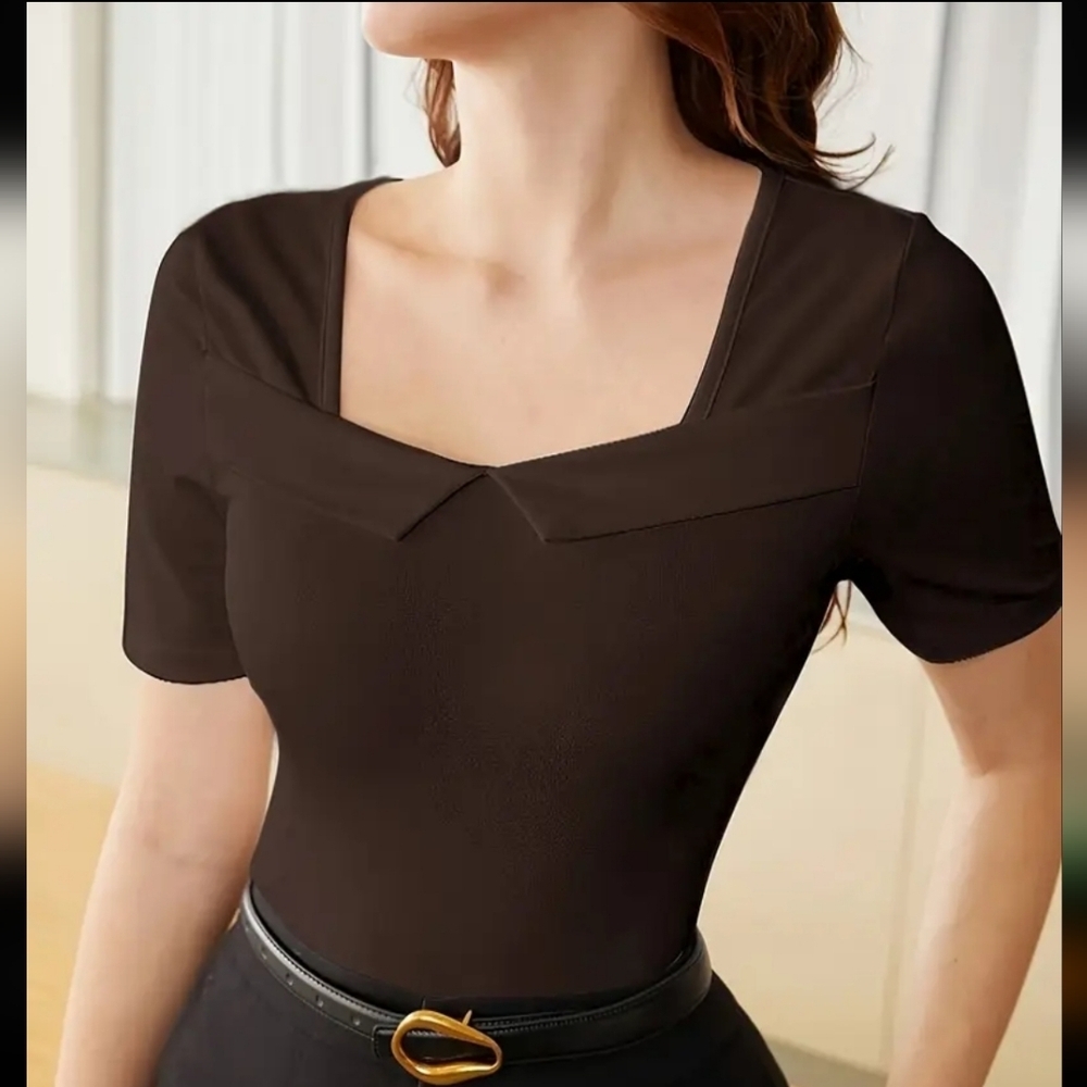 3/$30 Brown Women's T-shirt